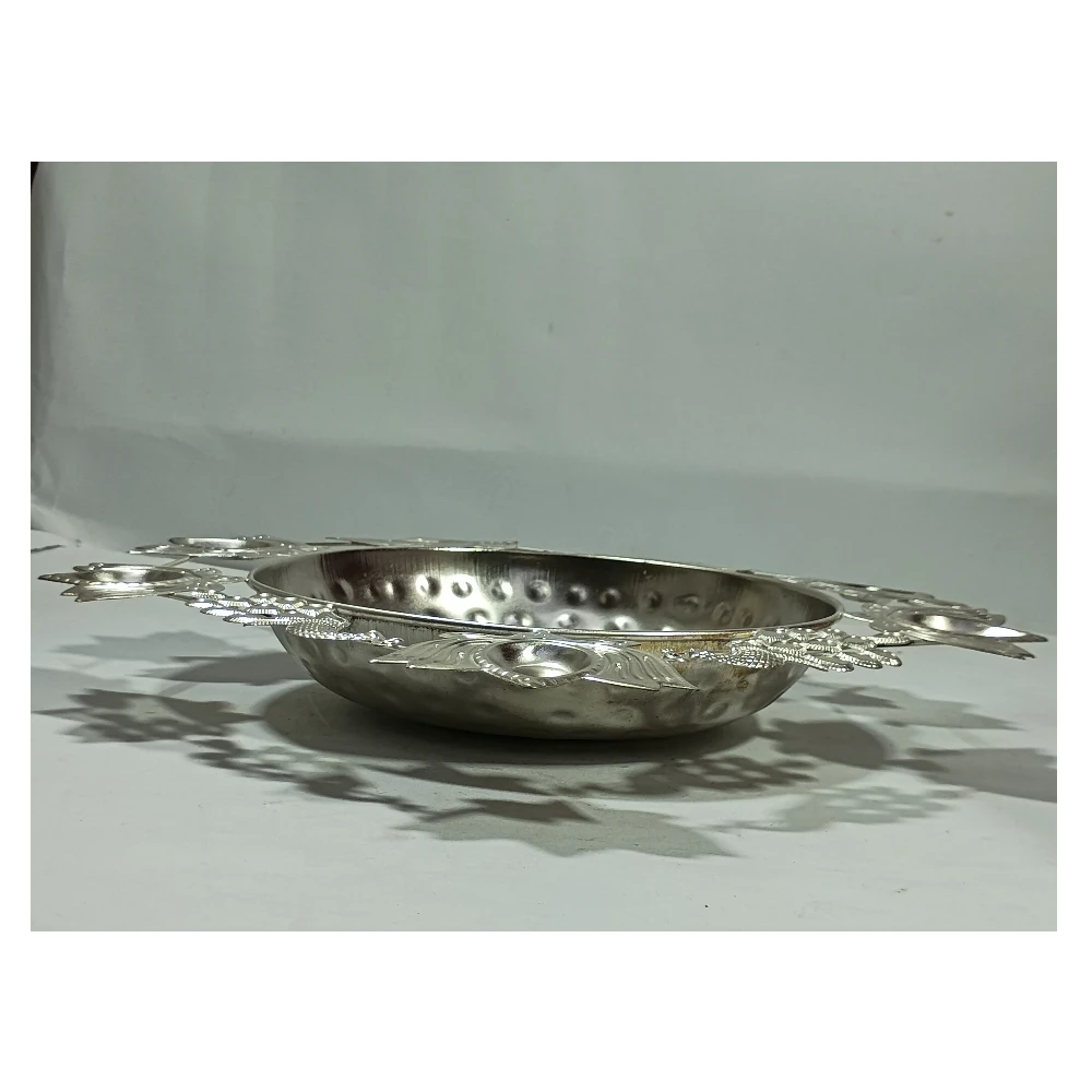 Eight Diya With Bowl-8No-Z10712