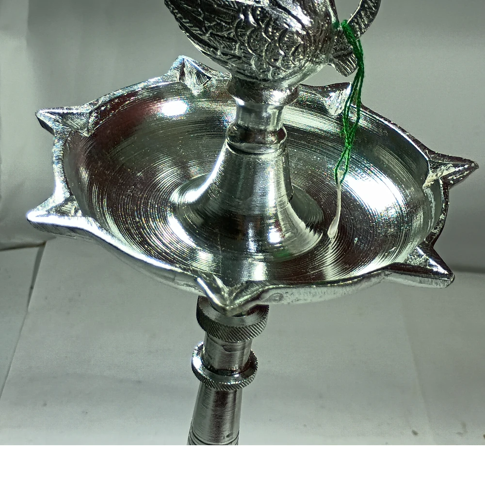 Diya With Peacock-22No-Z11119