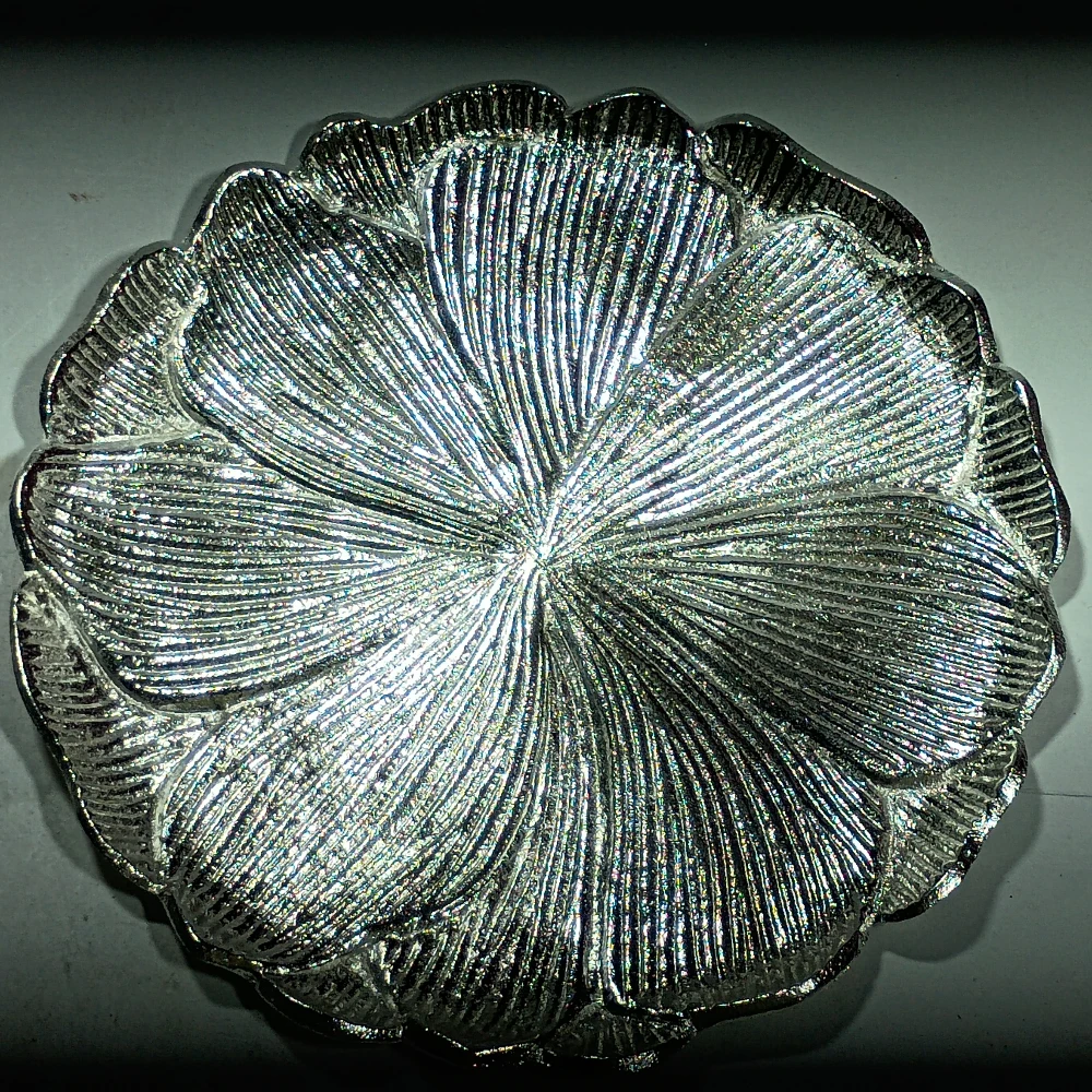 Plate with Lotus-9No-Z12338