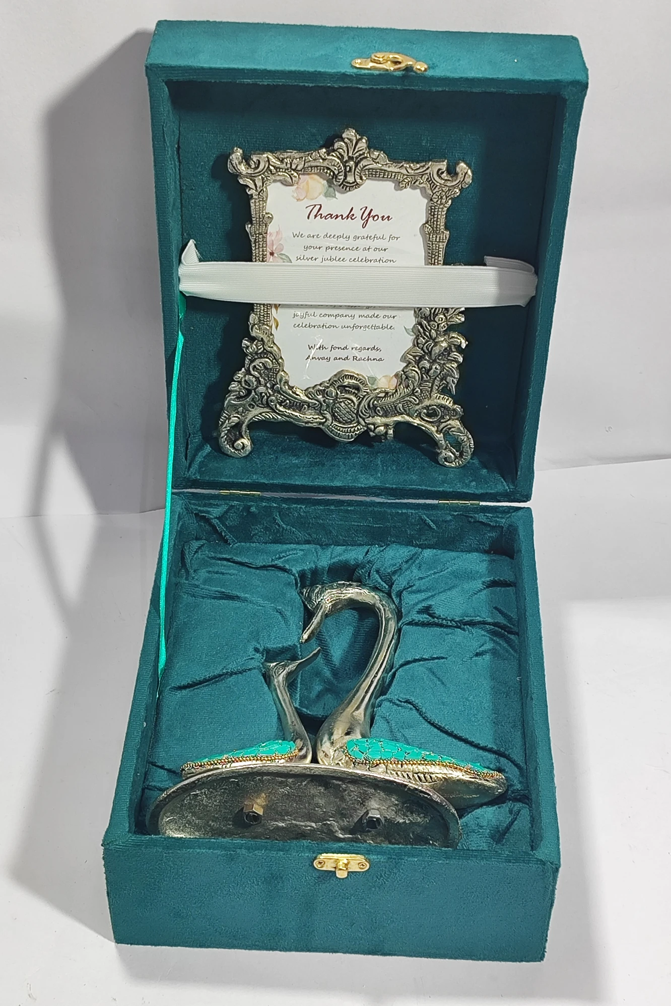 Couple Swan with Photo Frame-8No-Z12758