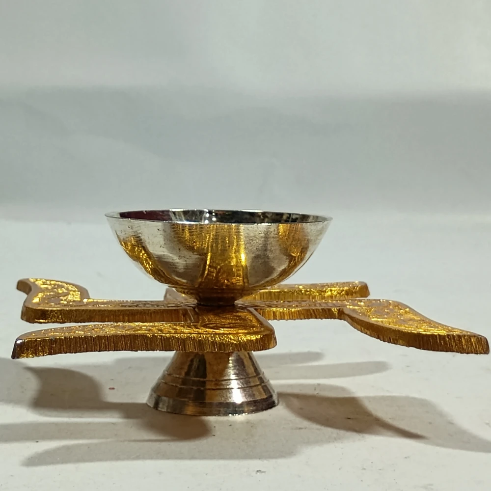 Diya with Swastik-2.5No-Z09577