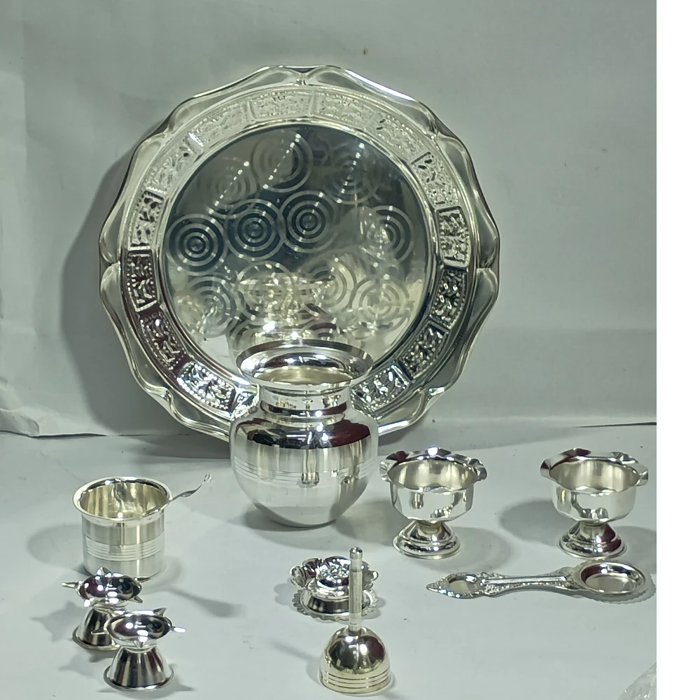11 Pcs Puja Set-11.5No-Z07529