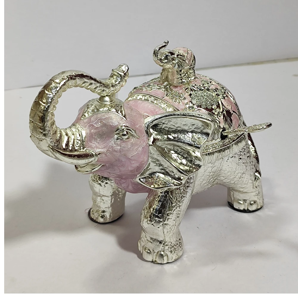 Dry Fruit Container Cum Elephant Showpiece-5.5 No-Z12997