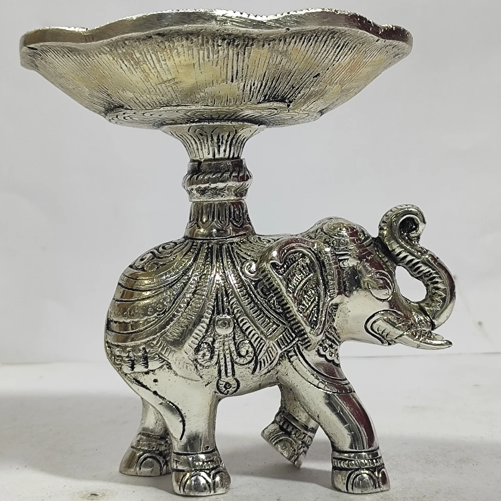 Elephant with Bowl-5.25No-Z12947