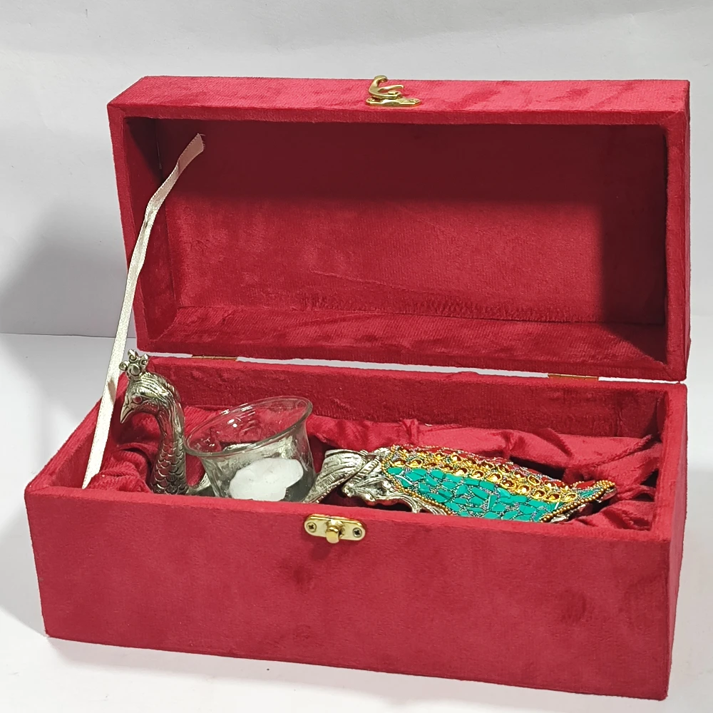 Candle Stand with Peacock-10No-Z12765