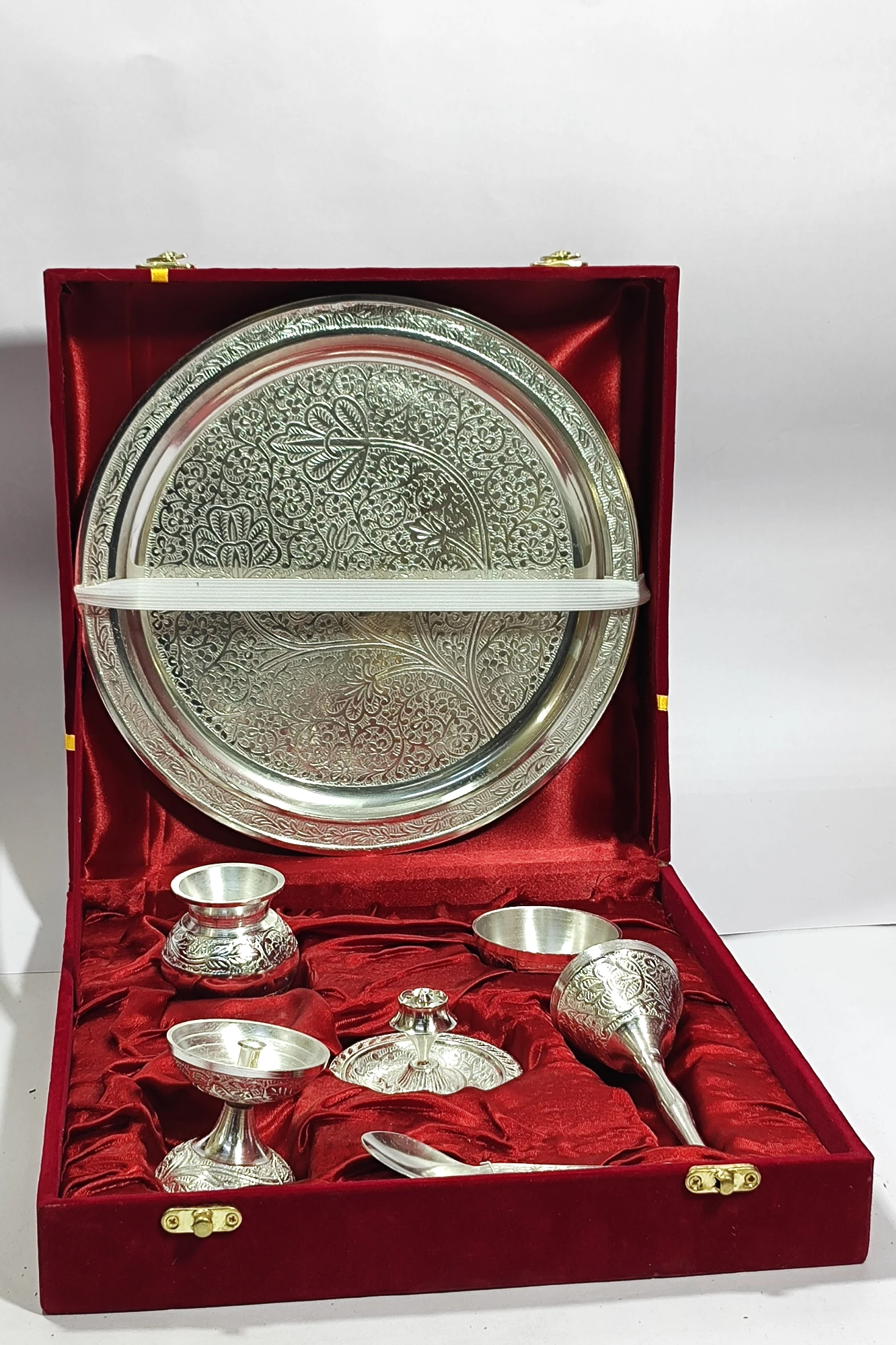 7 Pcs Puja Thali-10.25No-Z11400