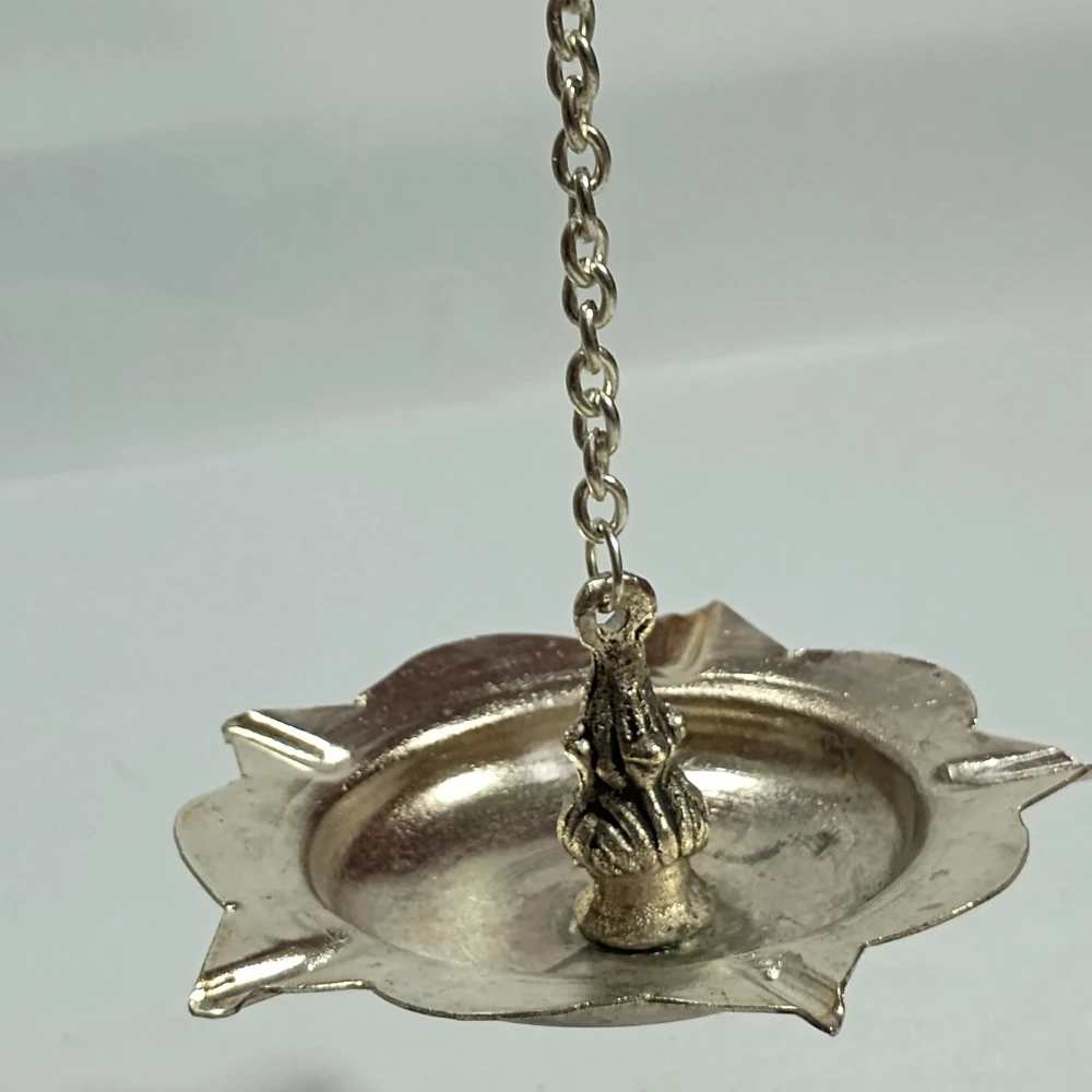 Diya with Peacock-9.5No-Z09164
