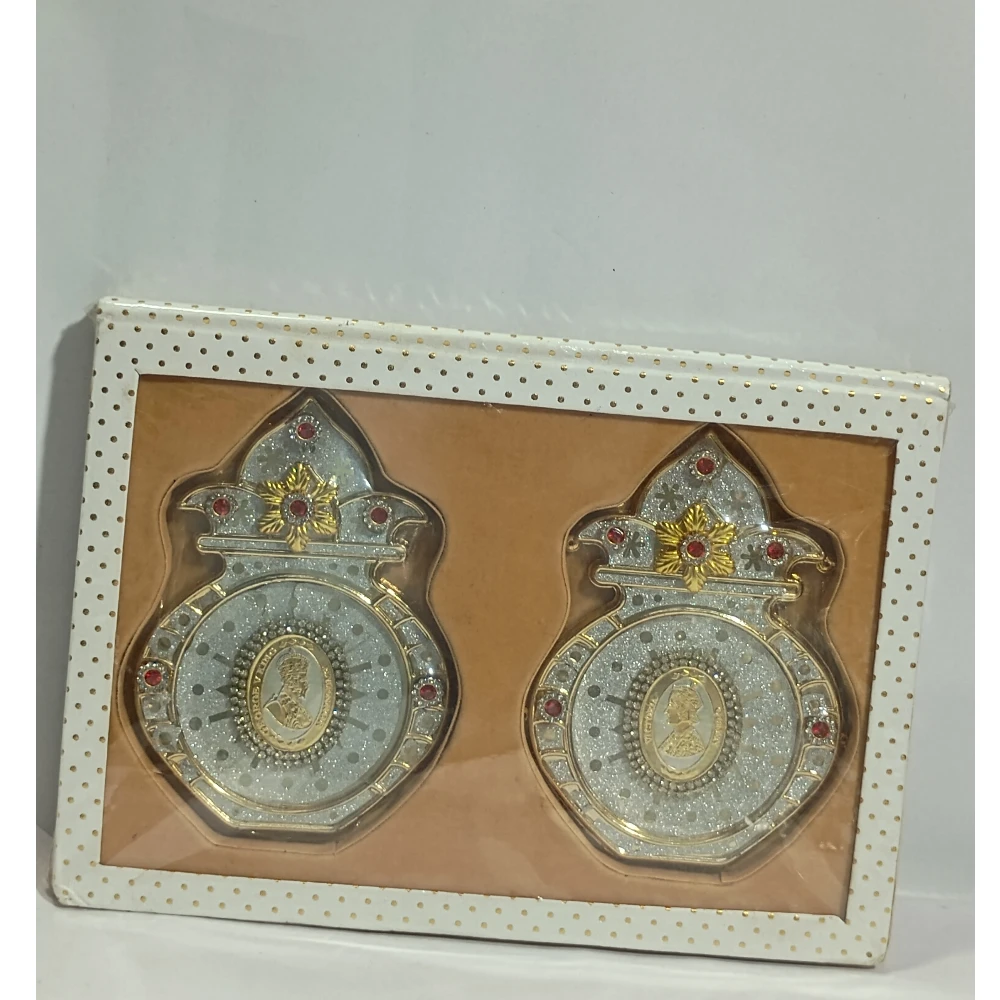 Two Oval Coins-7No-Z09994