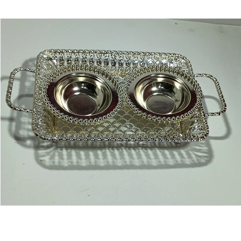 Bowl with tray-8No-Z04901