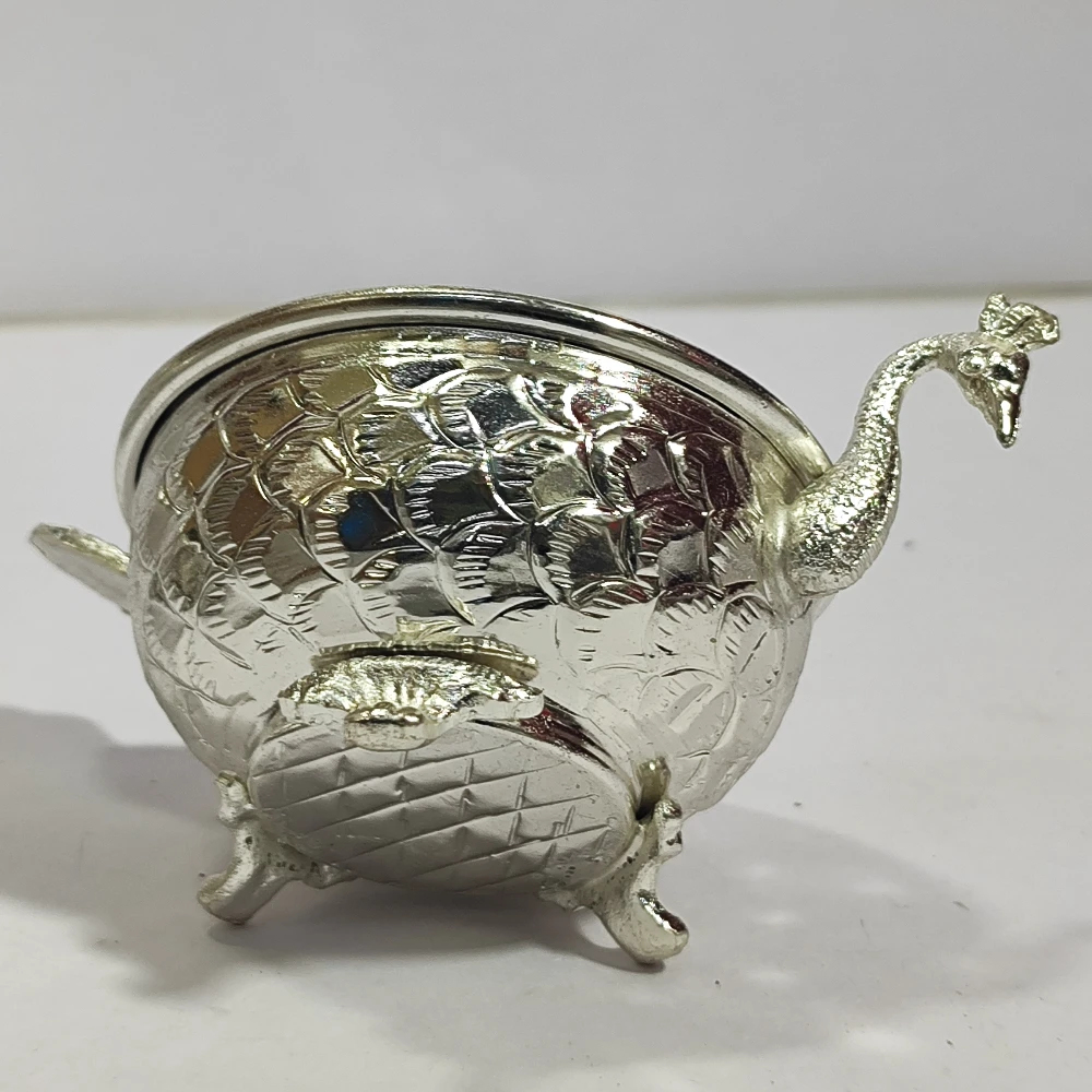 Bowl with Peacock-3No-Z12974