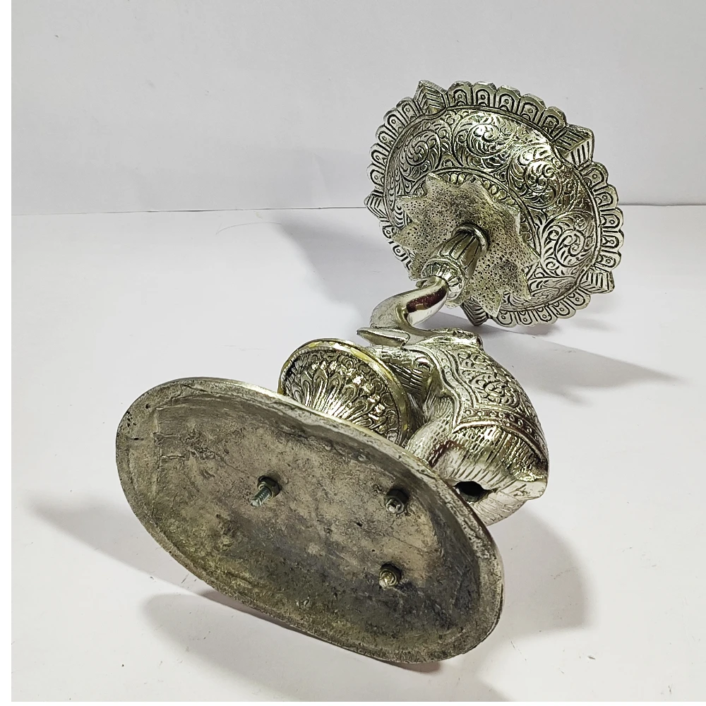 Samai With Elephant and Peacock-13.5No-Z12716