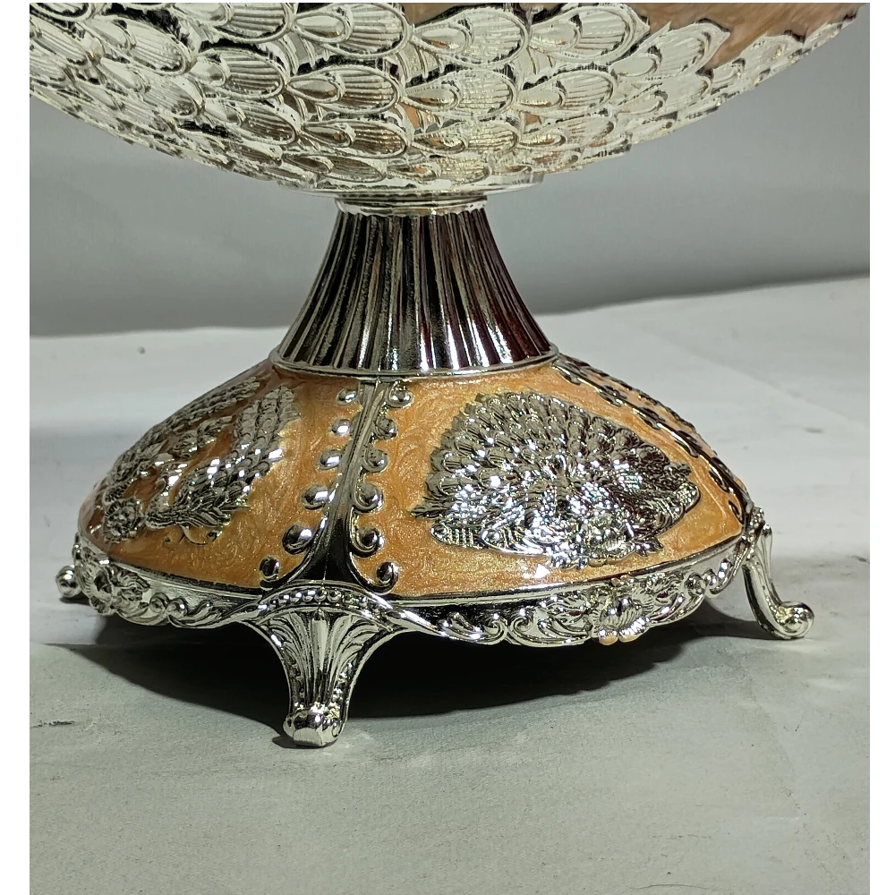 Bowl With Peacock-7No-Z11638