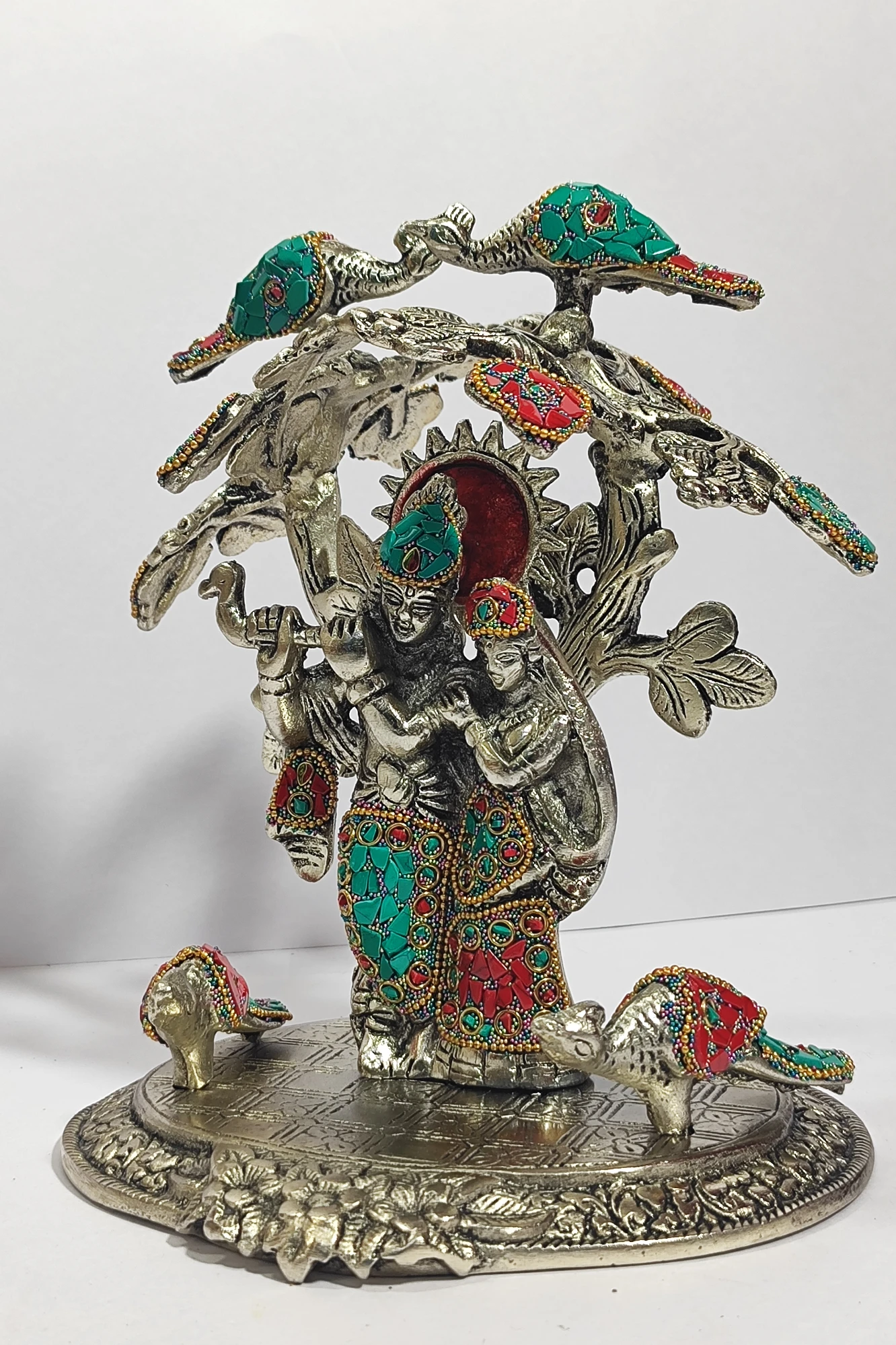 Radha Krishna With Tree-8No-Z12973