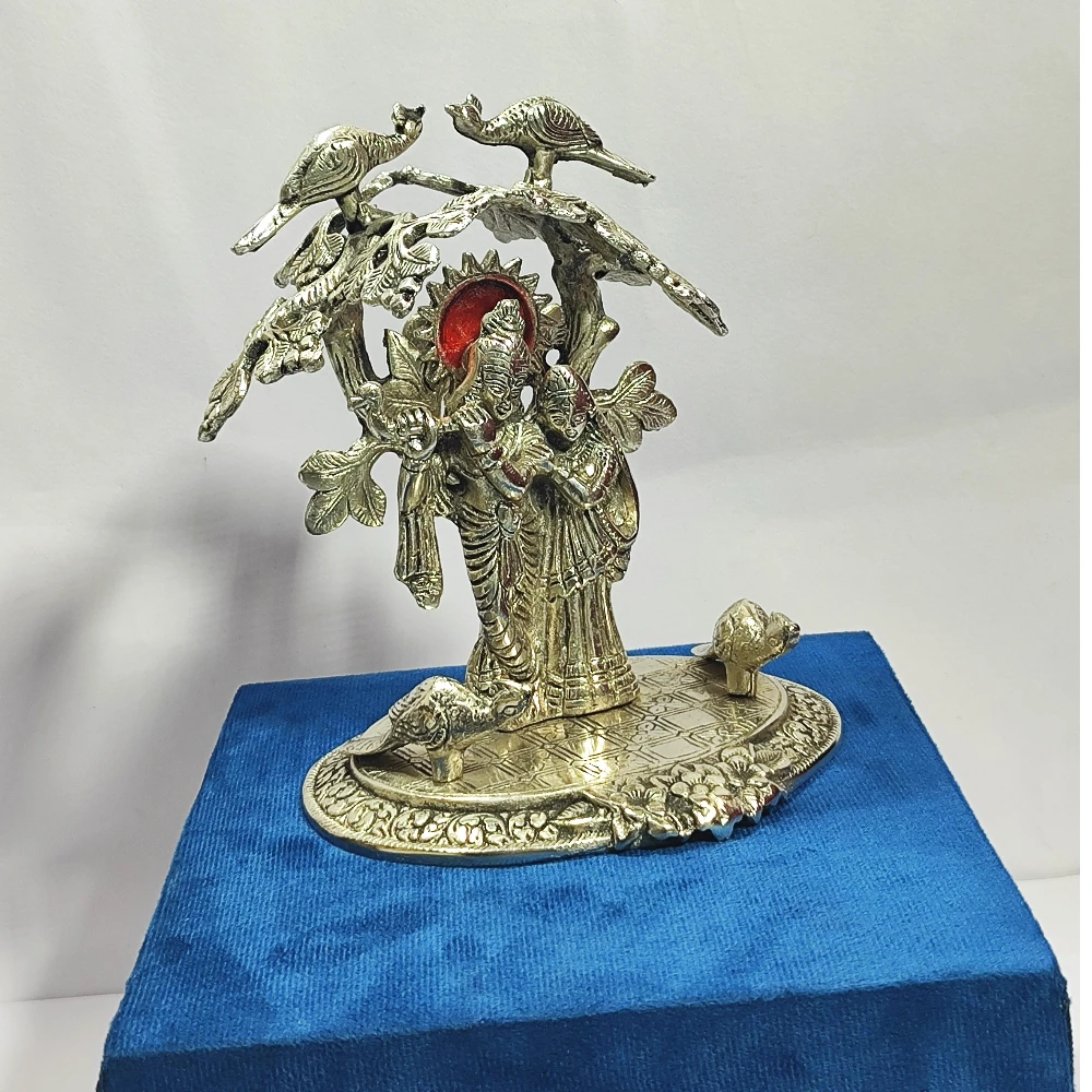 Radha Krishna With Tree-7No-Z12757