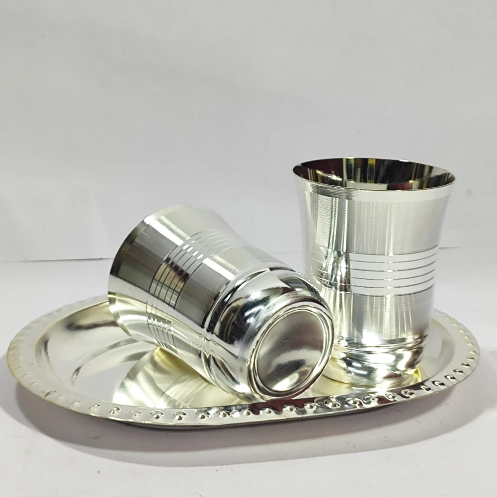 Two Glass with Tray-7.5No-Z07839