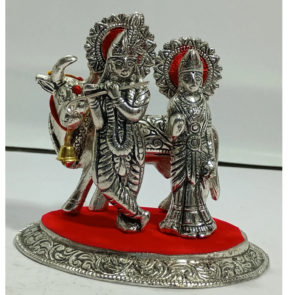 Radha Krishna with Cow-5.5No-Z09578