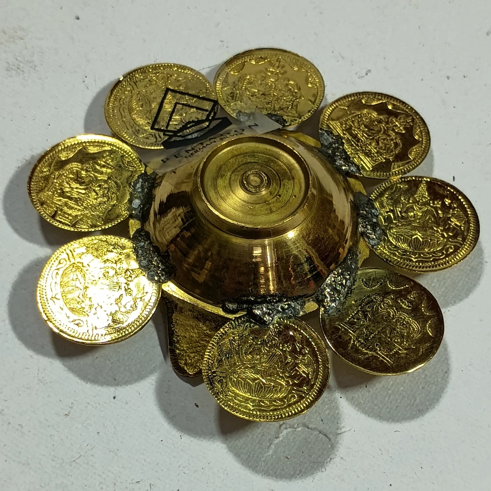 Diya with Coin-1No-Z09541