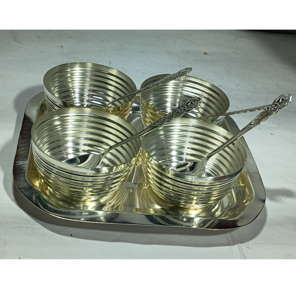 Four Bowl With Tray-8No-Z09632