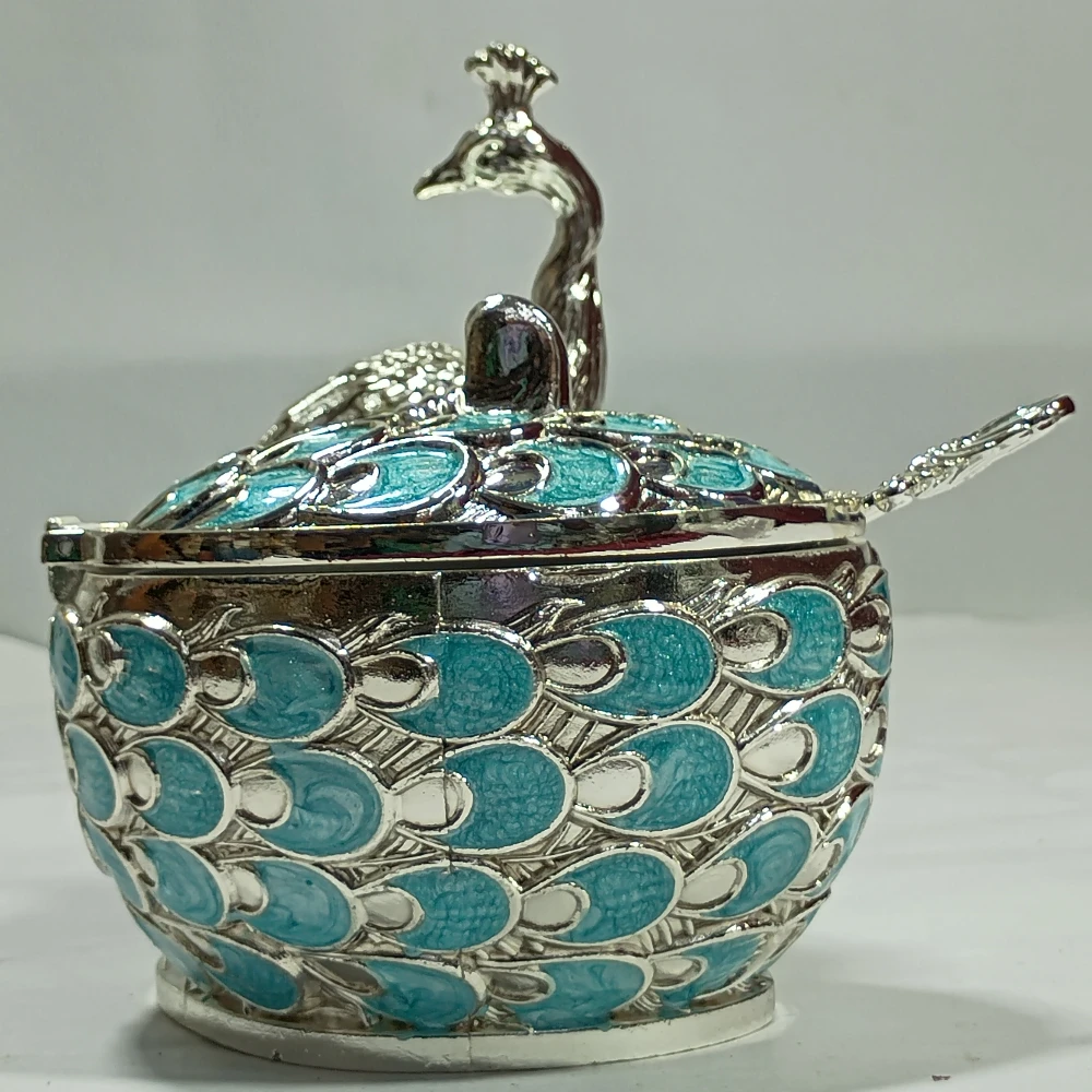 Dry Fruit Box with Peacock-3.5No-Z12351