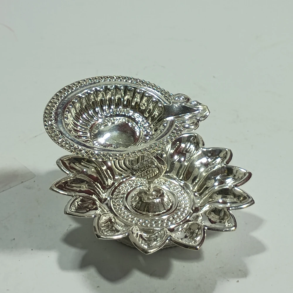 Diya with peacock-2No-Z09416