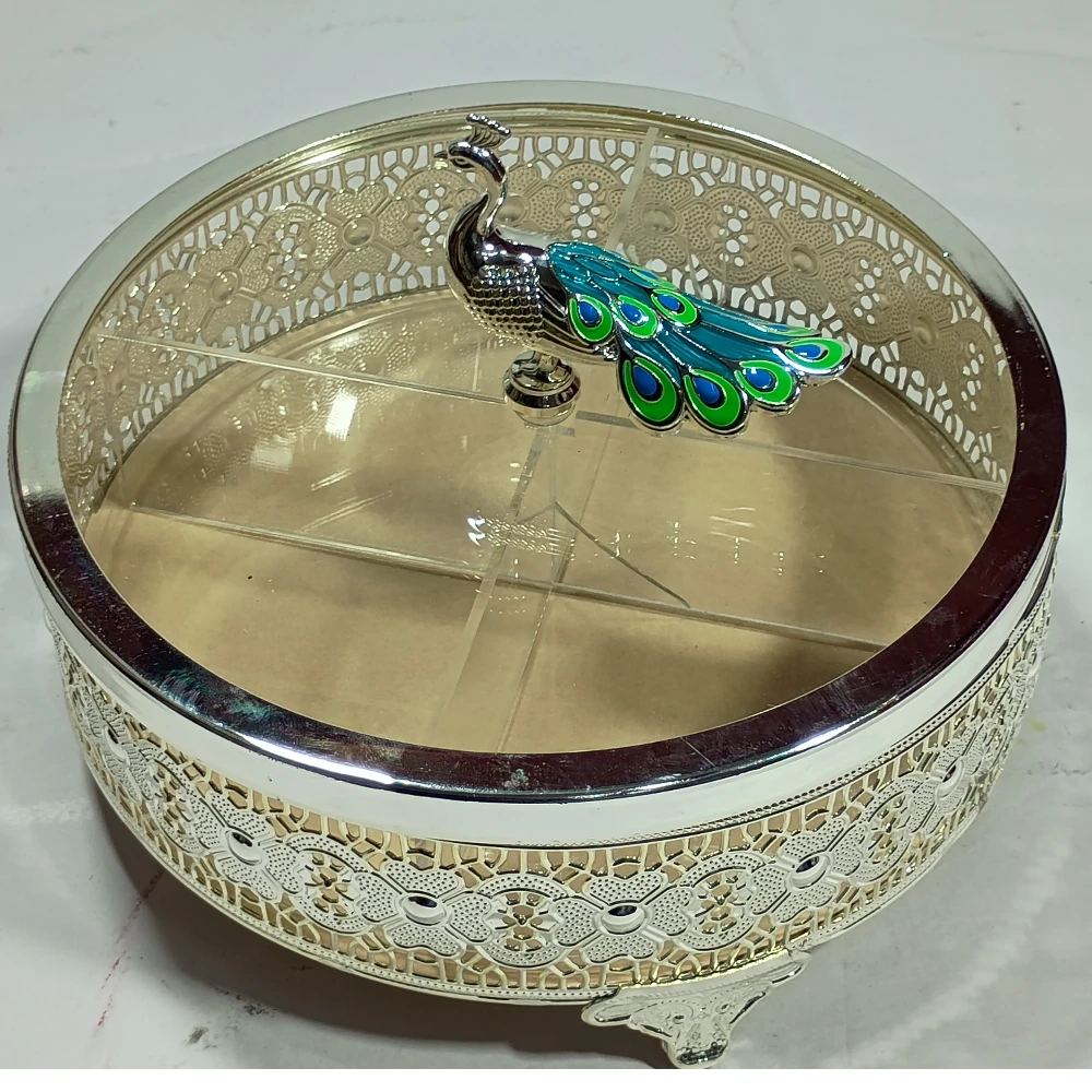 Box with Peacock-8No-Z12350