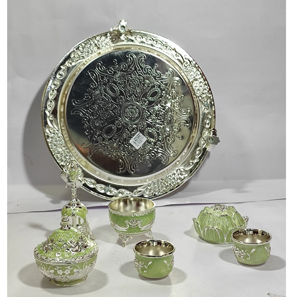 8 Pcs Puja Set-12No-Z12881