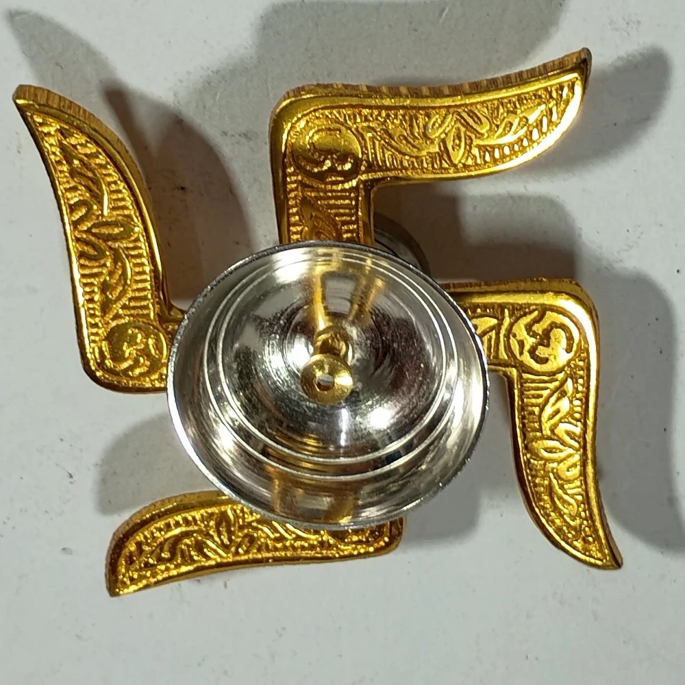 Diya with Swastik-2.5No-Z09577