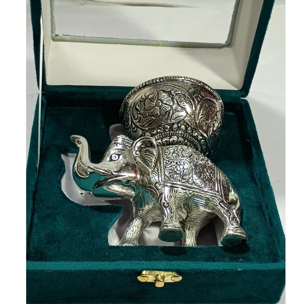 Elephant with Bowl-5No-Z07268
