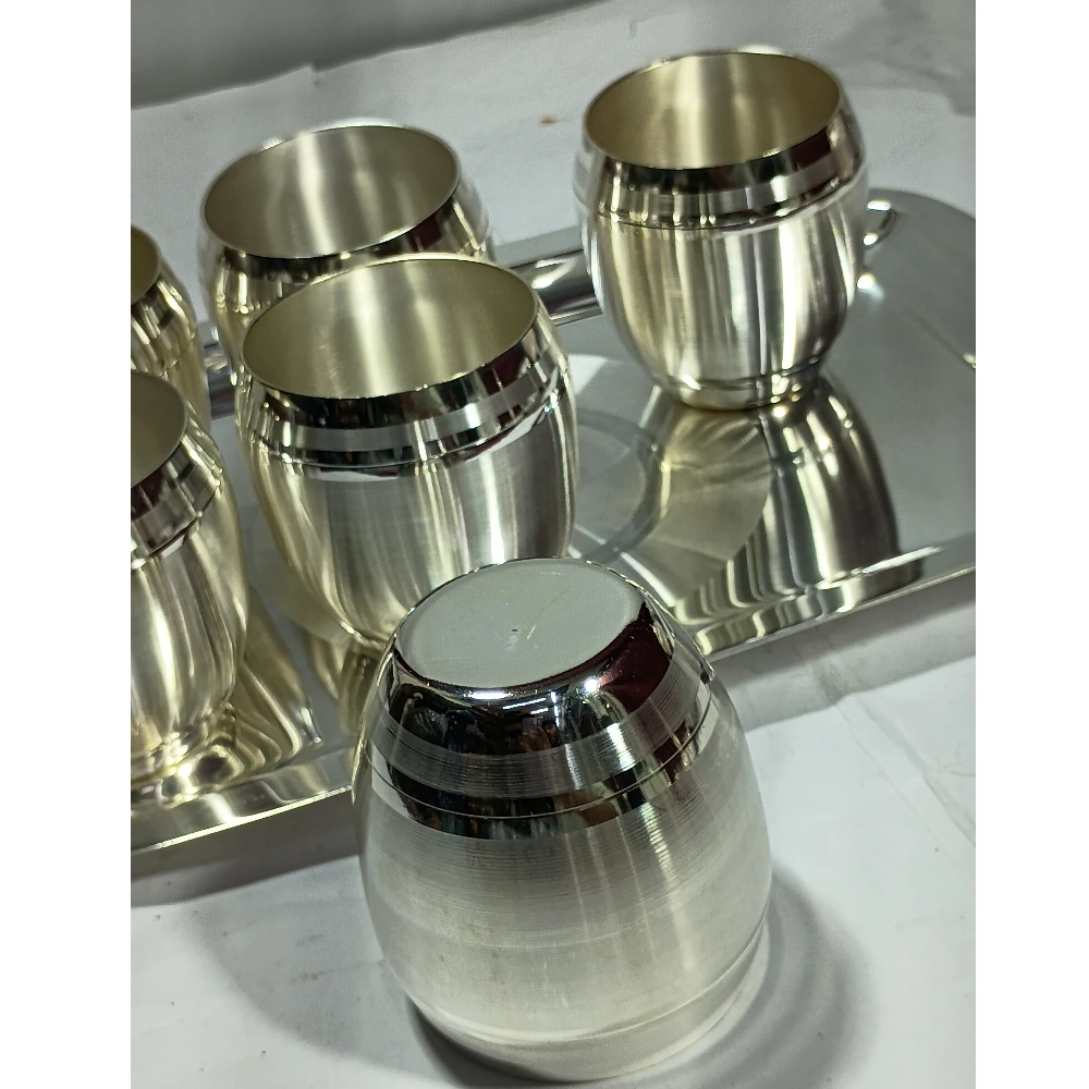 Six Glass With Bowl-12No-Z07842