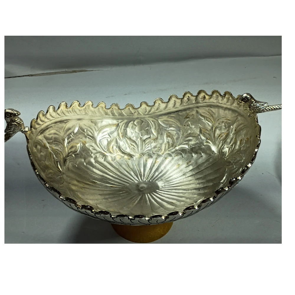 Bowl With Parrot-6No-Z11782