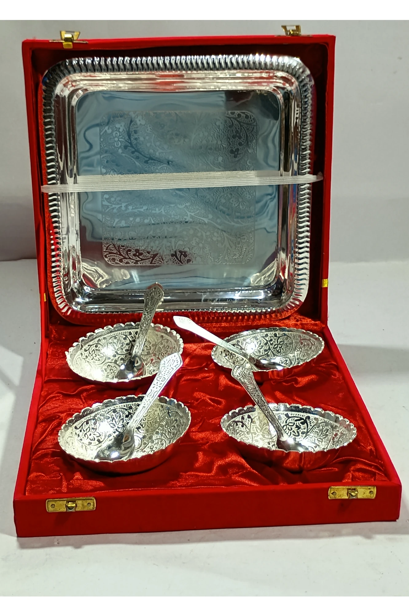 Tray with Four Bowl-9No-Z08338