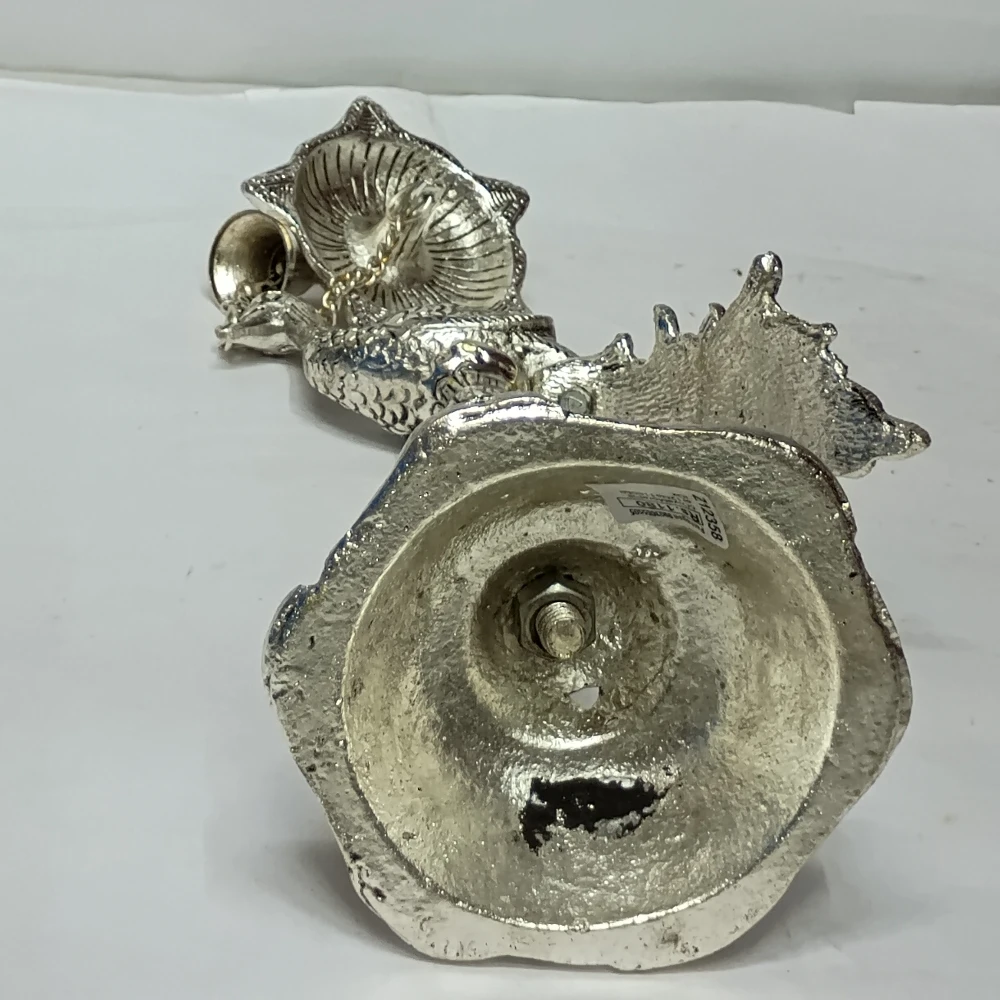 Diya with Peacock Stand-Z12358