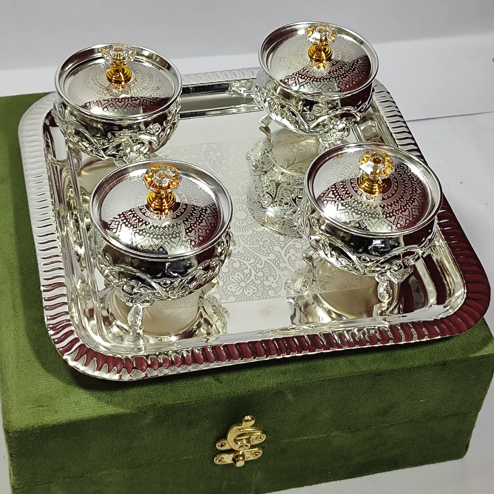 4 Dry Fruit Containers-9No-Z12898