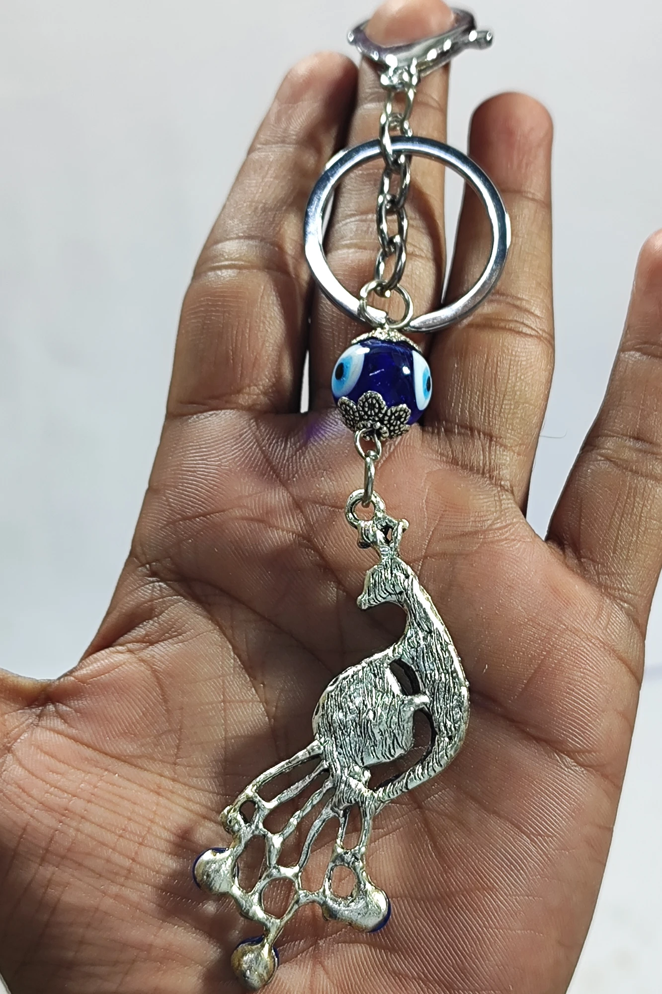 Cats Eye Key Chain-6No-Z07824