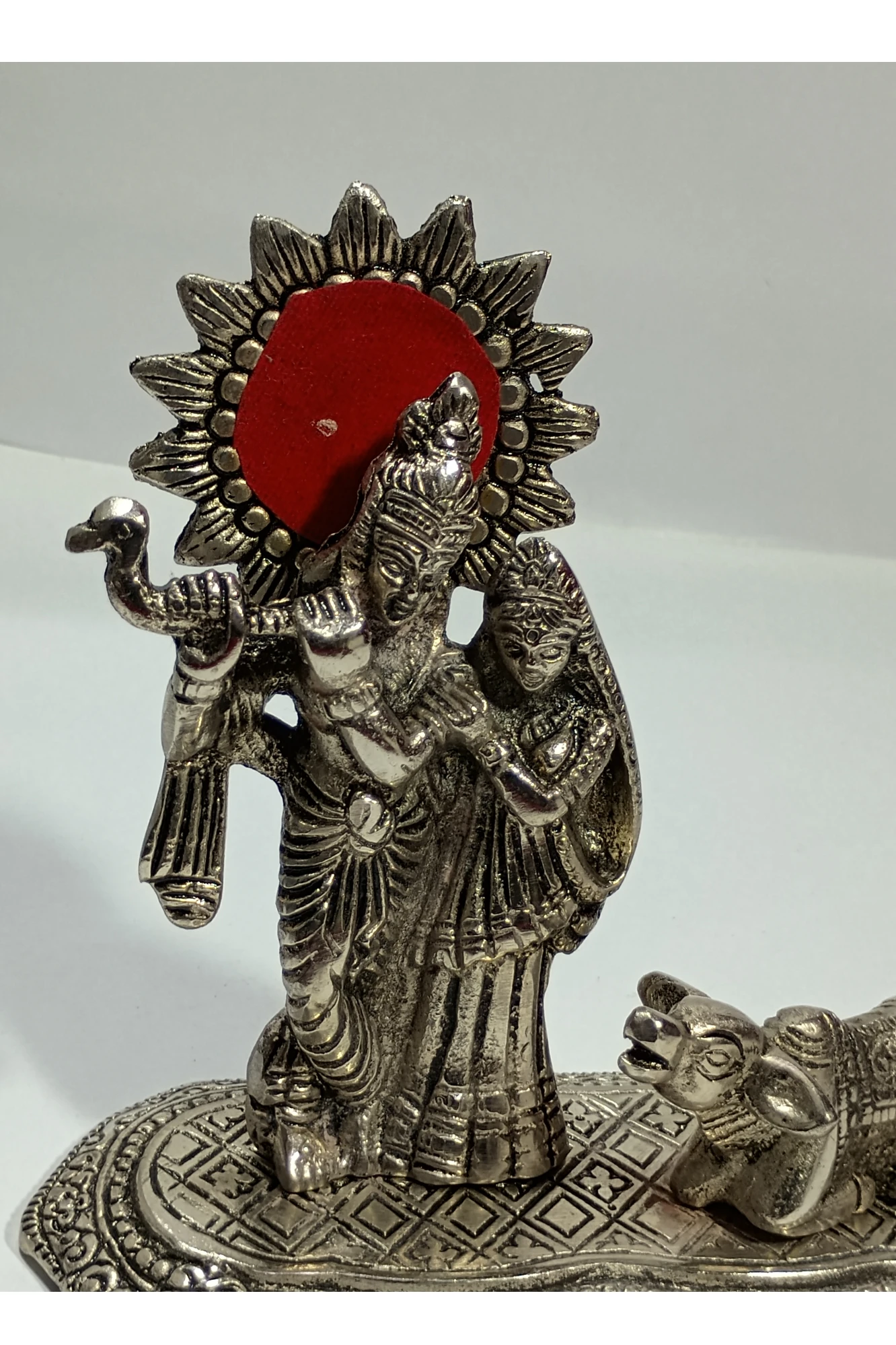 Radha Krishna with Cow-6No-Z08298