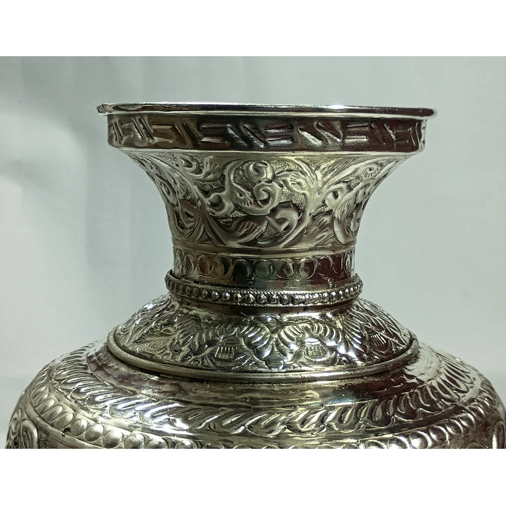 Flower Vase With Radha Krishna-11No-Z11349