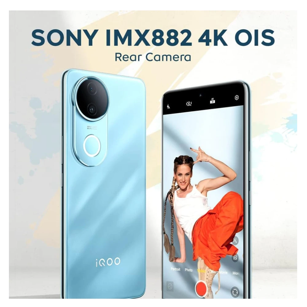 IQOO Z10R 5G (Aquamarine, 128 GB)  (8 GB RAM)