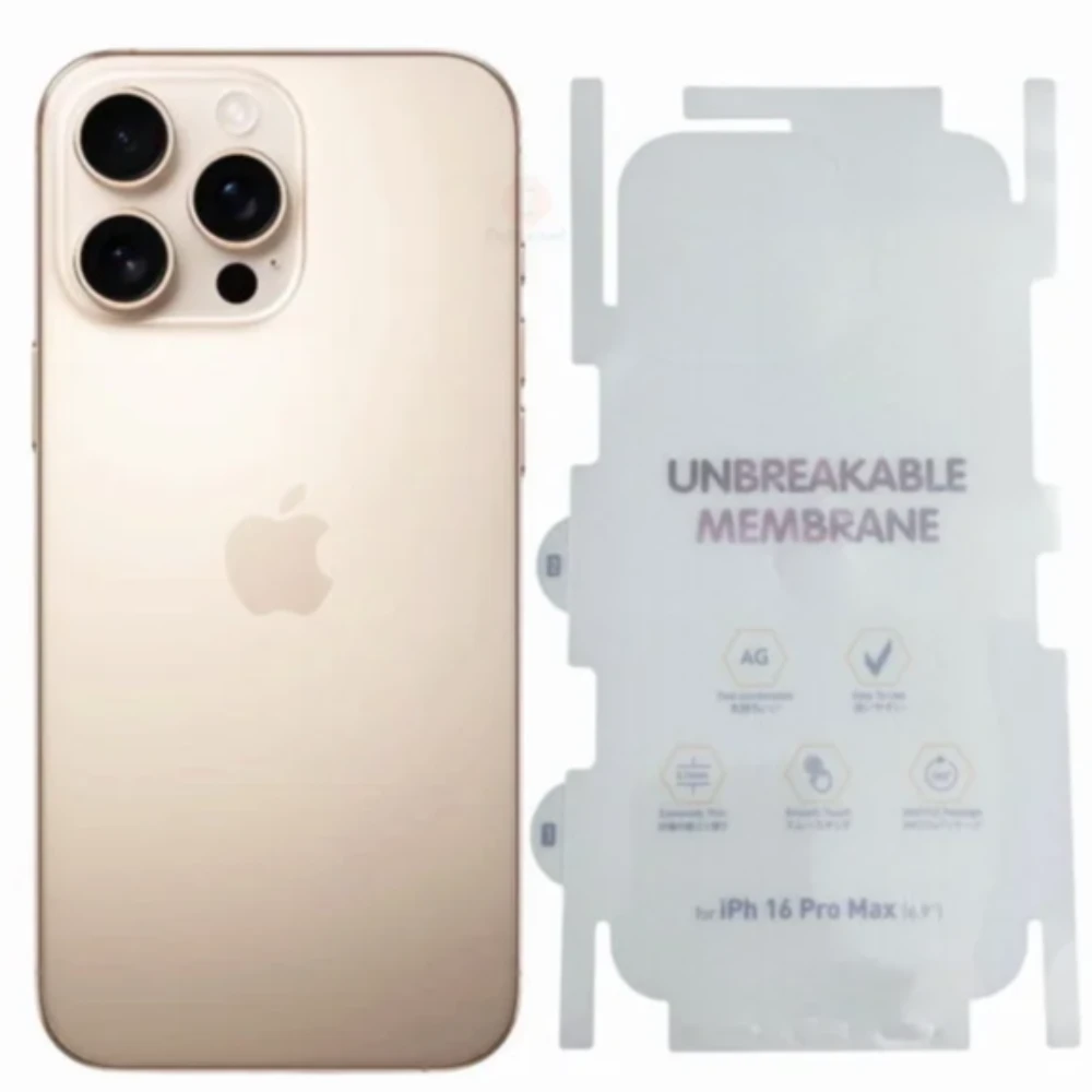 iPhone 16 Pro Max Membrane Back Protection
