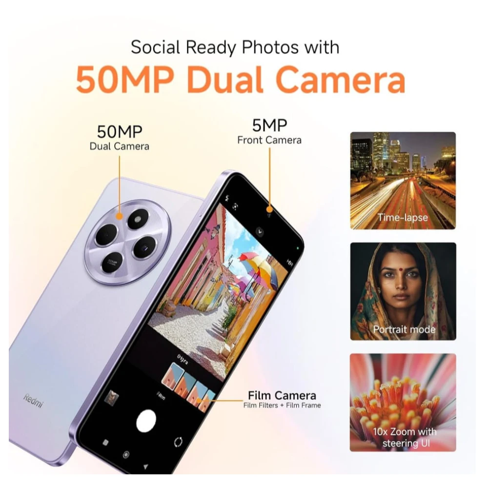REDMI A4 5G (Starry Black, 128 GB)  (4 GB RAM)