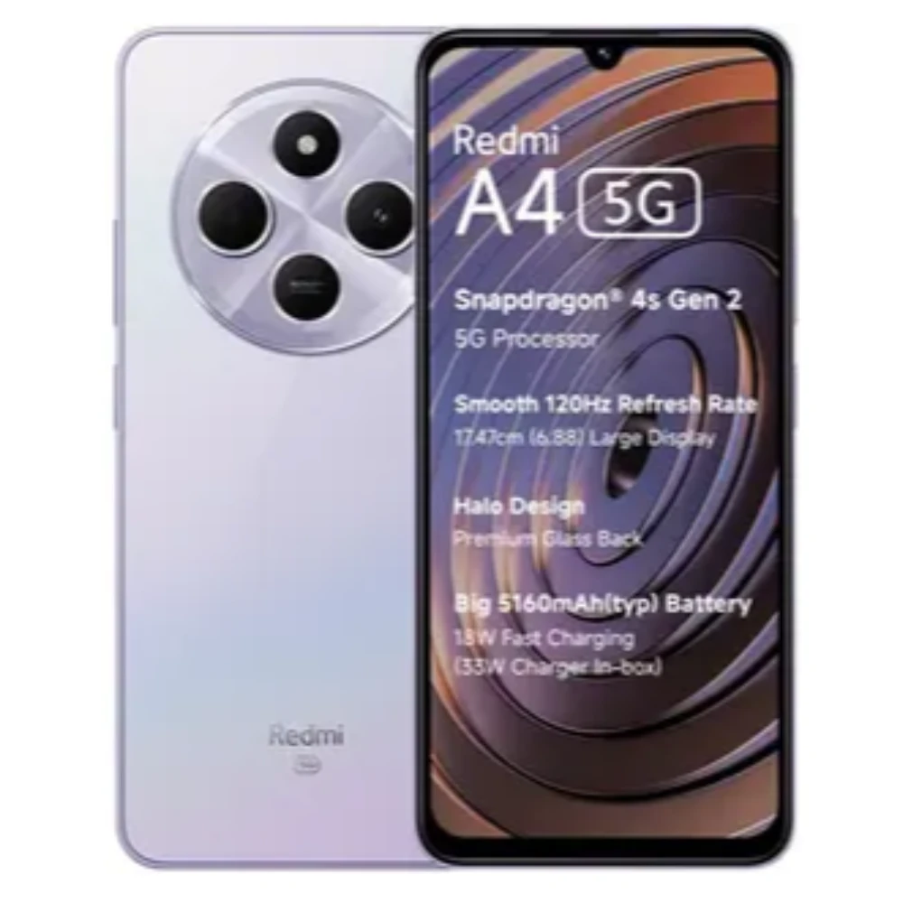 REDMI A4 5G (Sparkle Purple, 64 GB)  (4 GB RAM)
