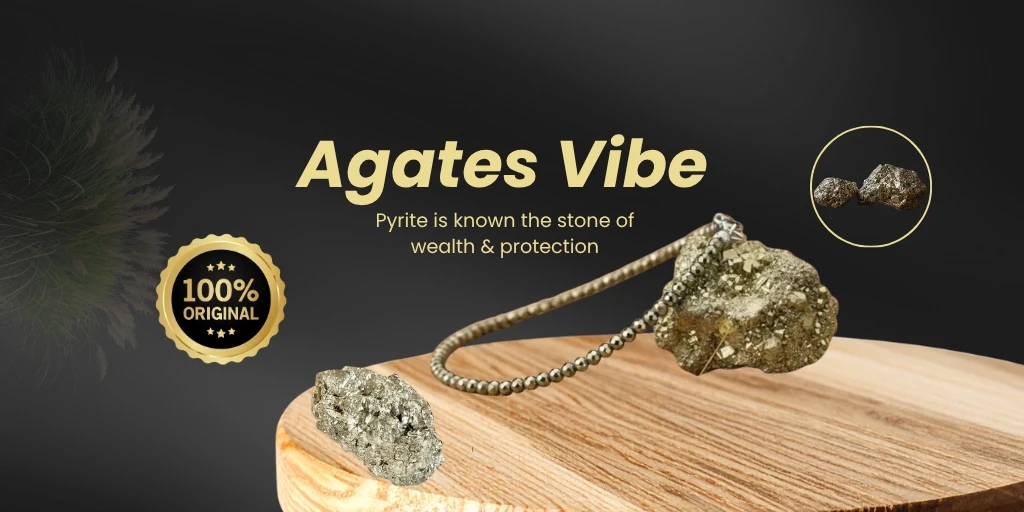 Certified Raw Pyrite Money Magnet Anklet for Women