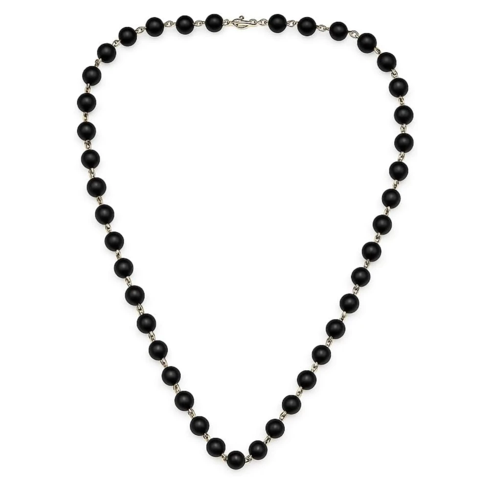 Original Karungali Malai 54 Beads | Certified Ebony Wood Mala with Govt Lab Test Report | Authentic Black Ebony (Karungali) Beads with Silver Caps | Ideal for & Spiritual Growth