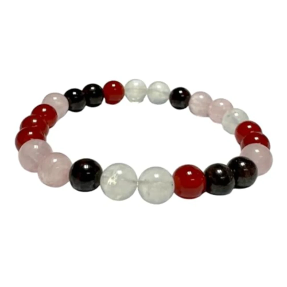 Agatesvibe Cancer Zodiac Bracelet: Crystals for Balance, Love & Intuition Empowering Crystal Healing Jewelry with Moonstone, Amazonite, Amethyst & Tiger’s Eye for Confidence, Self-Love, and Emotional Balance (Pack of 1)