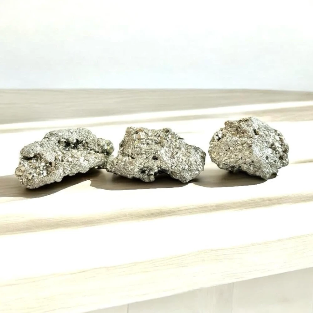 Agatesvibe Natural Pyrite Rough Stone Carats – Original Cluster from Peru | Healing Crystal for Wealth, Protection & Vastu | for Home Décor & Collection (180 Gram Pyrite Stone)
