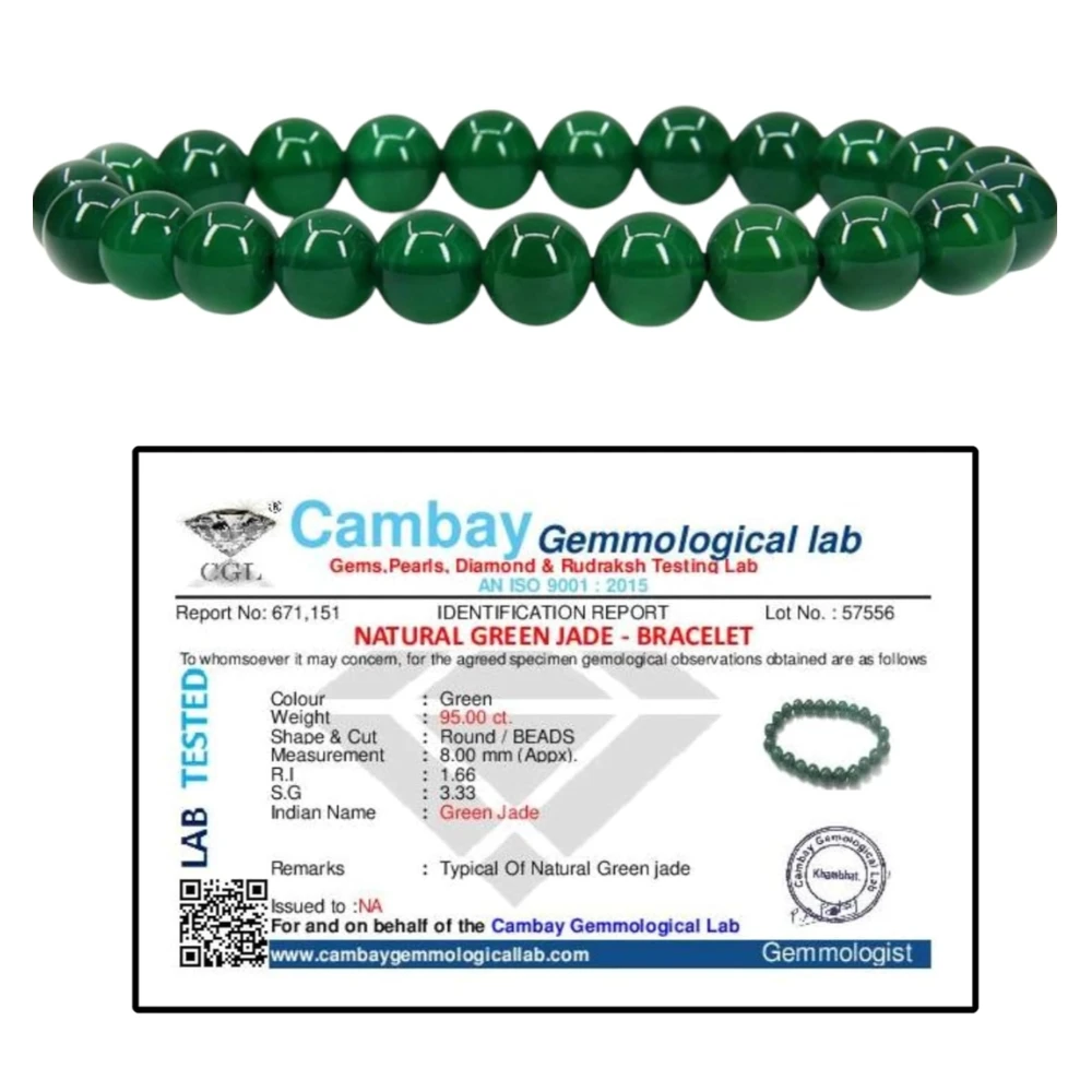 multiagate Natural Green Jade Unisex Bracelet 8mm Stretchable Original Real Crystal 'Stone of Good Luck' Bracelet For Peace