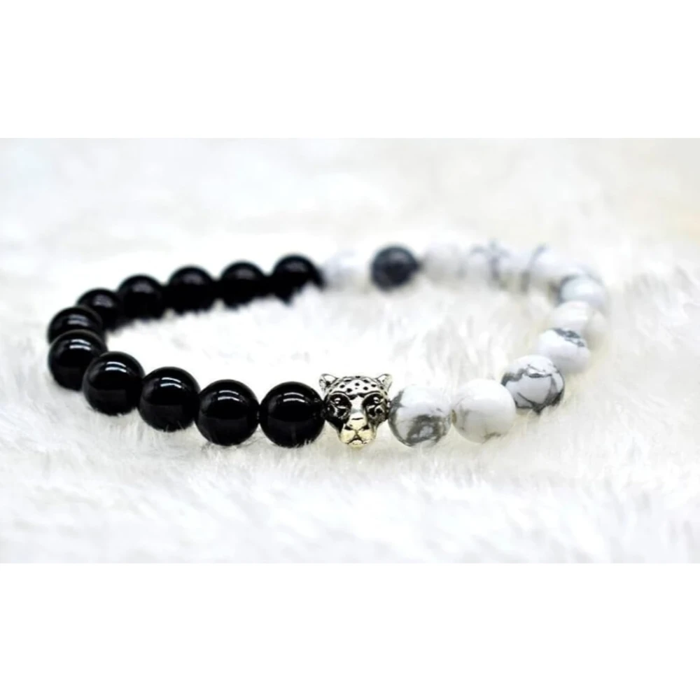 Agatesvibe Unity” Natural Gemstone Bracelet – Handmade Healing Crystal Bracelet for Men & Women, Adjustable Boho Chakra Jewelry for Balance, Energy & Mindfulness (Pack of 1)