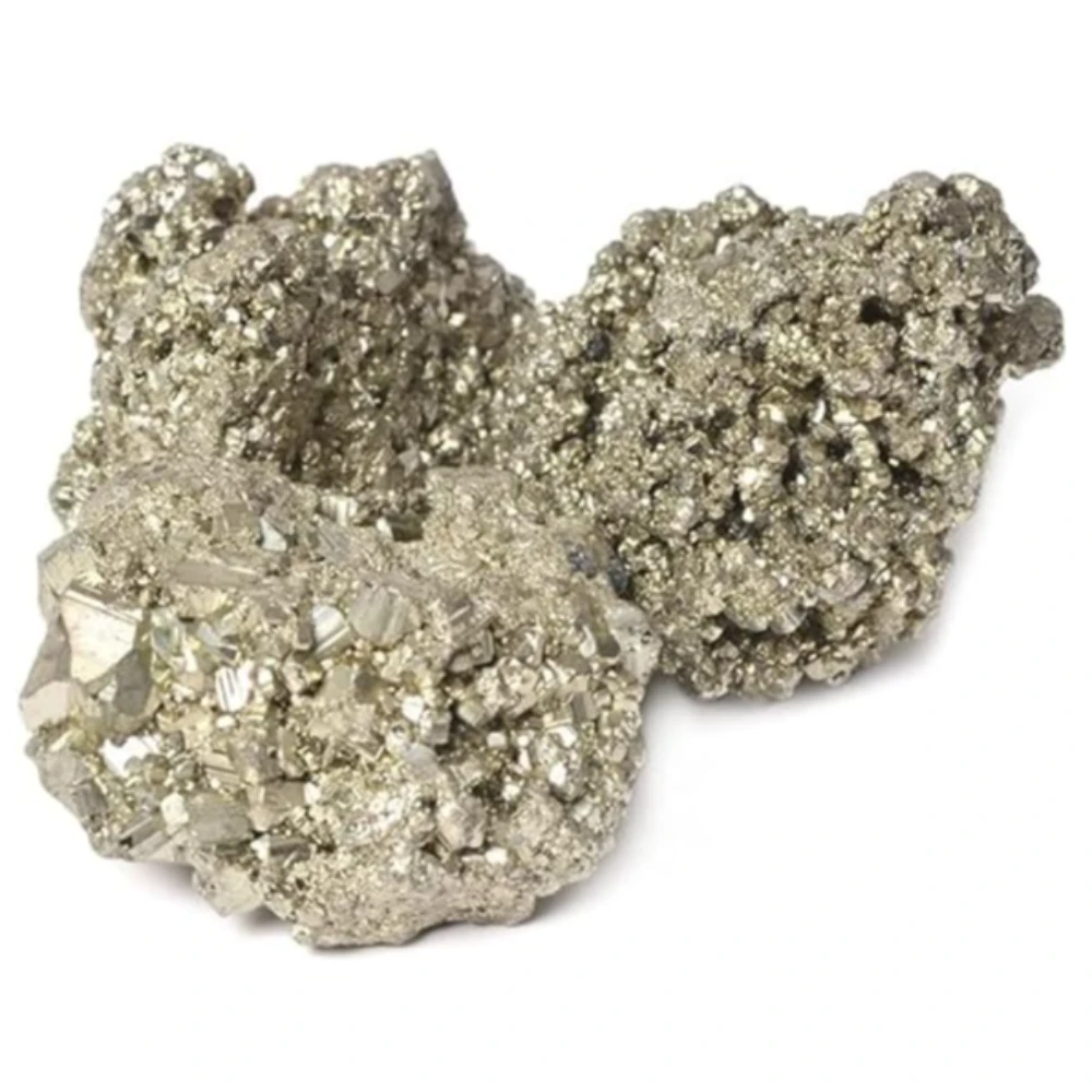AgatesVibe Pyrite Stone Original Stone and Bracelet for Vastu/Working Table Décor | Wealth and Business Luck | Enhanced Willpower and Manifestation