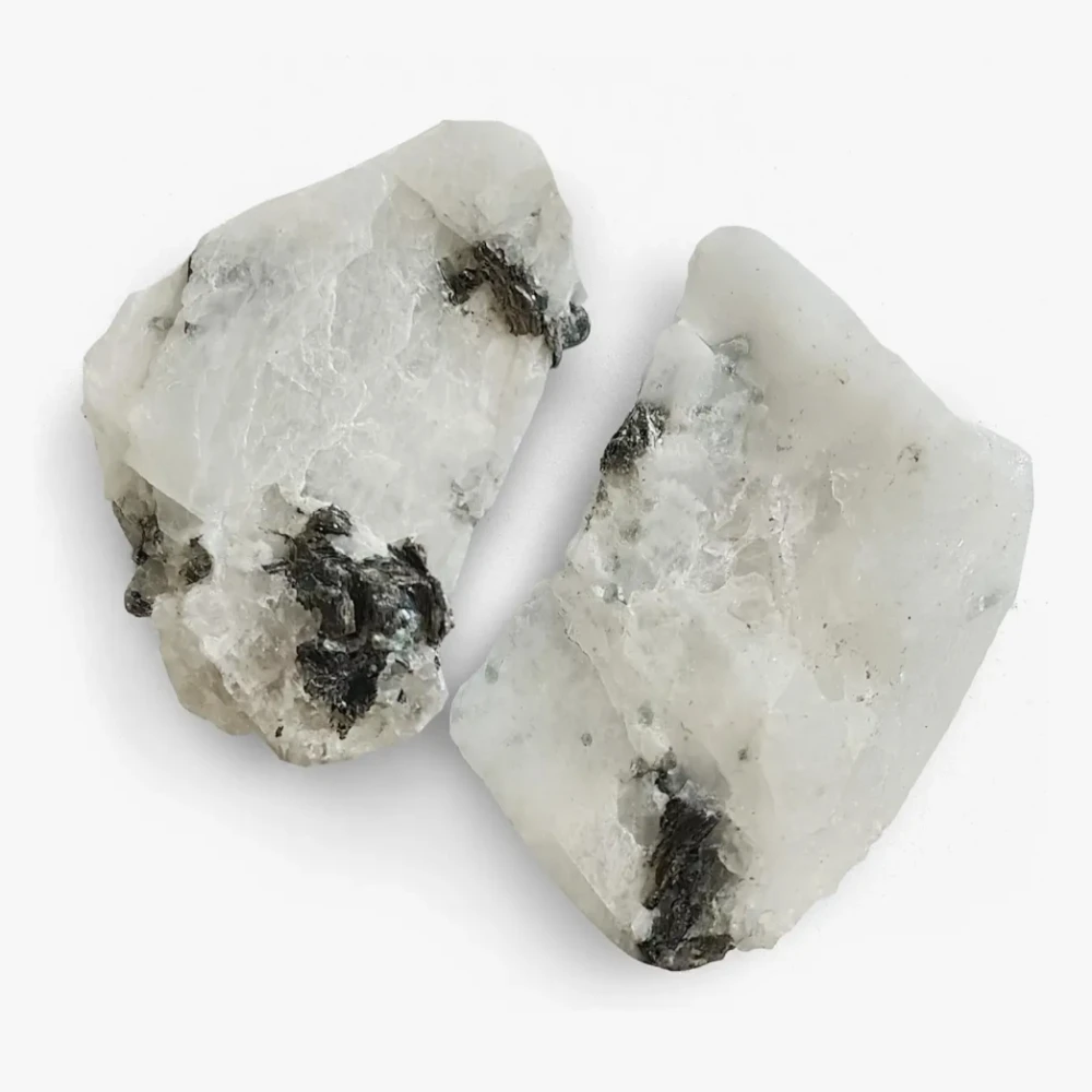 Original Certified Raw Moonstone – Natural Rainbow Moonstone Crystal Stones