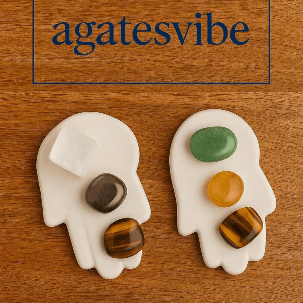 Dhan Yog Tumble Combo | Natural Healing Crystal Set for Wealth, Prosperity & Abundance | Handcrafted Gemstone Tumbles for Money Attraction, Positive Energy & Chakra Balance