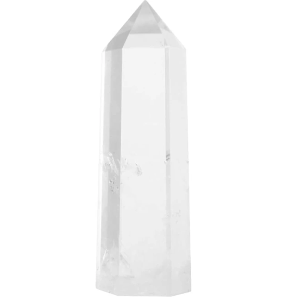 Agatesvibe Goege Bailey Amethyst Crystal Wand – Healing Stone | Faceted Reiki Chakra Meditation Tool for Energy Balancing & Spiritual Therapy (Green Fluorite Quartz)